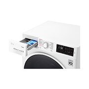 LG Стиральная машина LG с фронтальной загрузкой, 7/4 кг, Стирка и Сушка, 6 движений заботы, F2J6HG0W