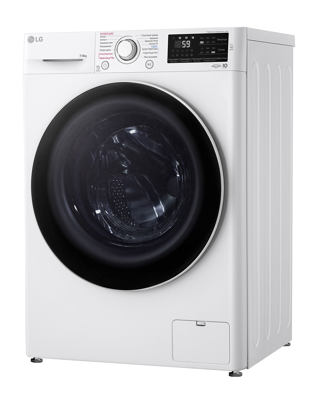 F2J6HG7W Стиральная машина с сушкой DirectDrive 7/4 кг | LG KZ