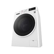 LG Стиральная машина LG с фронтальной загрузкой, 7 кг, Стирка с паром Steam, 6 движений заботы, F2J6HS0W