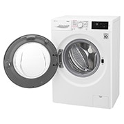 LG Стиральная машина LG с фронтальной загрузкой, 7 кг, Стирка с паром Steam, 6 движений заботы, F2J6HS0W