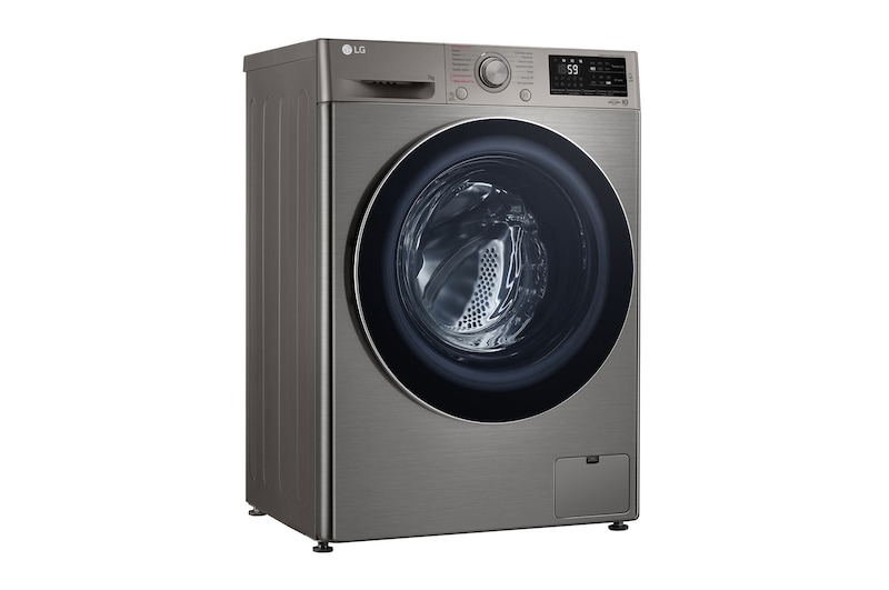 LG Стиральная машина LG с прямым приводом, 7 кг, 6 движений заботы, cтирка с паром Steam™, F2J6HSDS