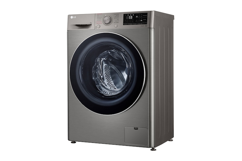 LG Стиральная машина LG с прямым приводом, 7 кг, 6 движений заботы, cтирка с паром Steam™, F2J6HSDS