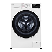 Вид спереди Стиральная машина LG с прямым приводом, 7 кг, 6 движений заботы, cтирка с паром Steam™(F2J6HSFW)