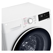 LG Стиральная машина LG с прямым приводом, 7 кг, 6 движений заботы, cтирка с паром Steam™, F2J6HSFW