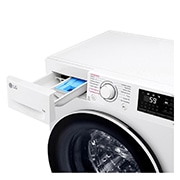 LG Стиральная машина LG с прямым приводом, 7 кг, 6 движений заботы, cтирка с паром Steam™, F2J6HSFW