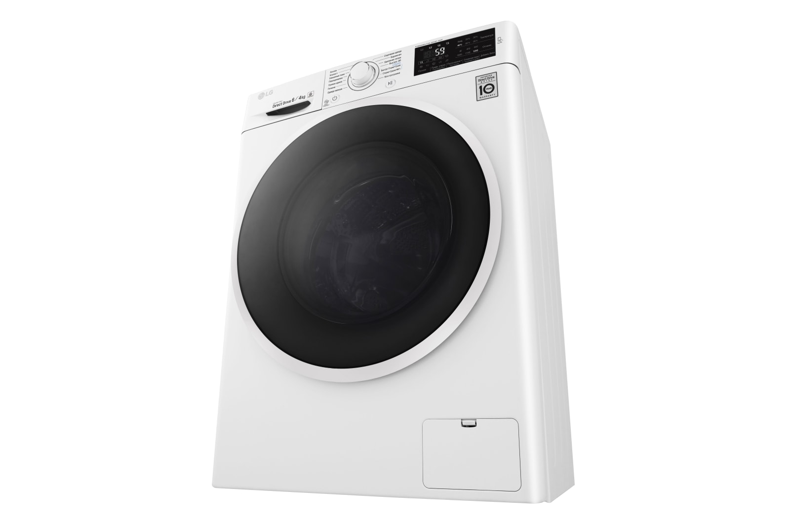 LG Стиральная машина LG с фронтальной загрузкой, 6/4 кг, Стирка и Сушка, 6 движений заботы, F2J6NM0W