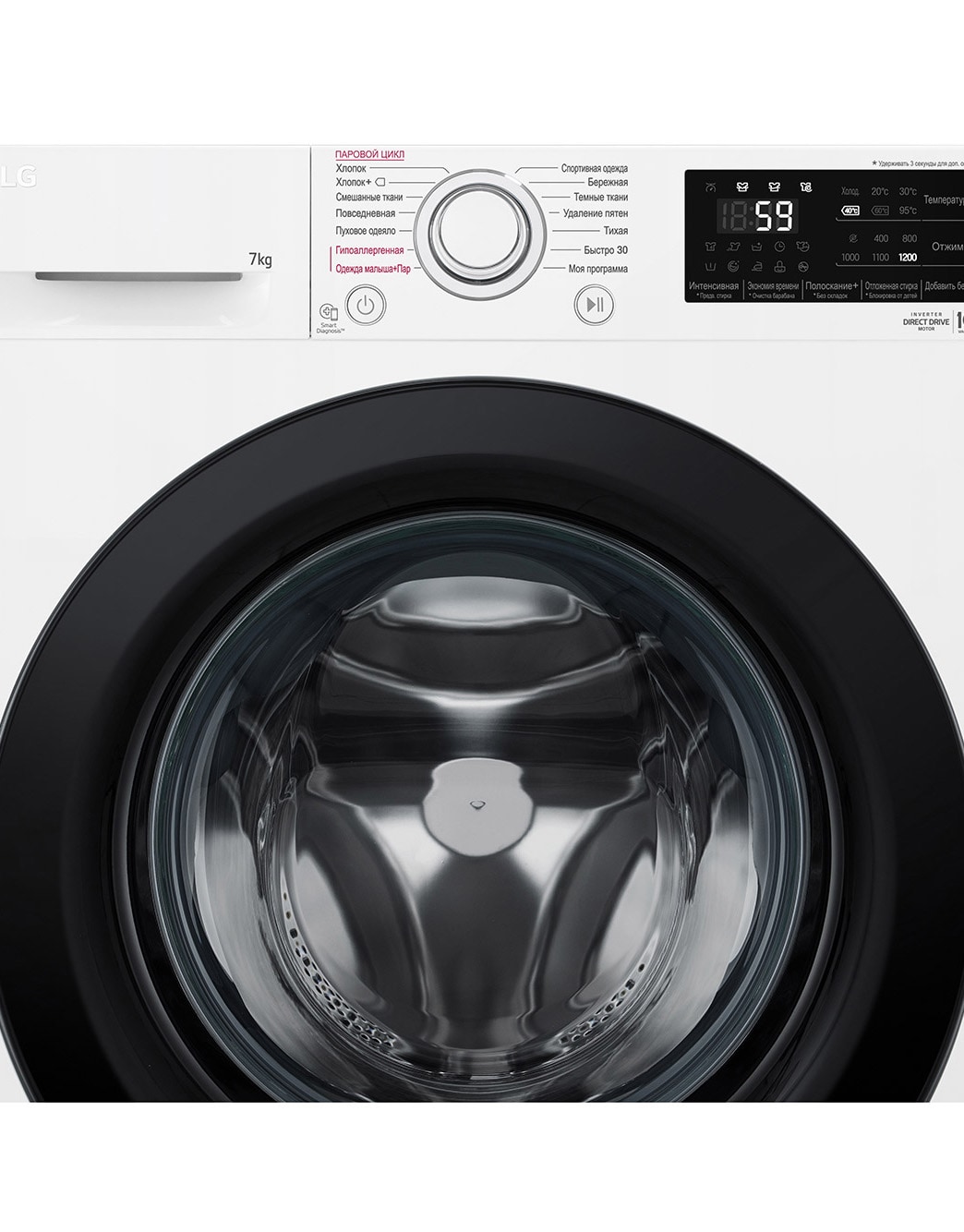 F2M5HS6W Стиральная машина LG F2M5HS6W DirectDrive | LG KZ