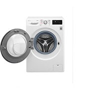 LG Стиральная машина LG с фронтальной загрузкой, 6.5 кг, Стирка с паром Steam, 6 движений заботы, F2M5WS4W