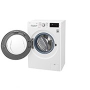 LG Стиральная машина LG с фронтальной загрузкой, 6.5 кг, Стирка с паром Steam, 6 движений заботы, F2M5WS4W