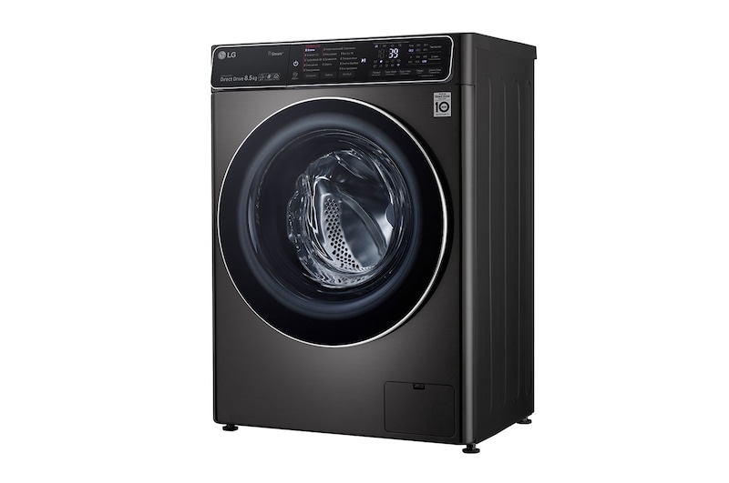 LG Стиральная машина с искусственным интеллектом LG AI DD, 8.5 кг, стирка с паром Steam+, TurboWash39, ThinQ, F2T9GW9P