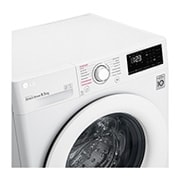 LG Узкая стиральная машина с технологией AI DD, 8,5кг, F2V3GS3W