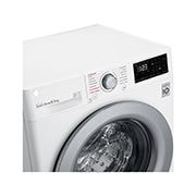 LG Стиральная машина с искусственным интеллектом LG AI DD, 8.5 кг, стирка с паром Steam, Система прямого привода Direct Drive, мобильная диагностика, ThinQ, F2V3GS4W