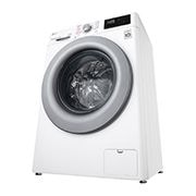LG Стиральная машина с искусственным интеллектом LG AI DD, 8.5 кг, стирка с паром Steam, Система прямого привода Direct Drive, мобильная диагностика, ThinQ, F2V3GS4W