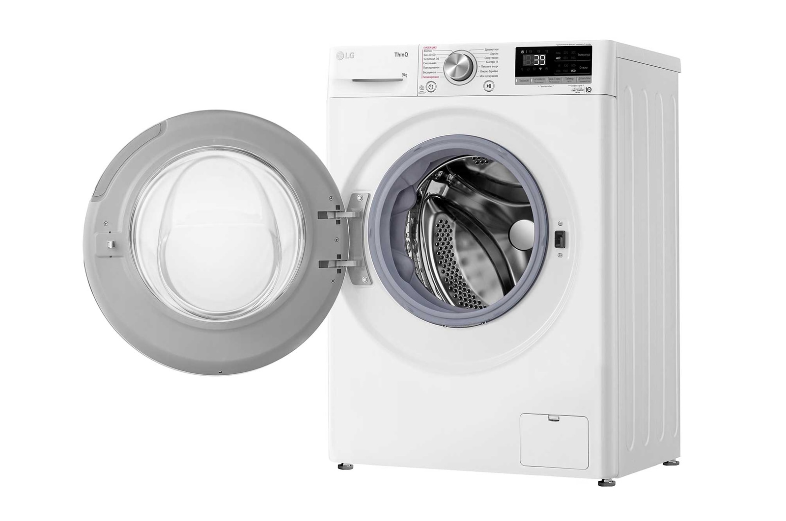 LG Стиральная машина LG 9 кг - AI DD™ | Steam™ | ThinQ™, F2V7FS1W