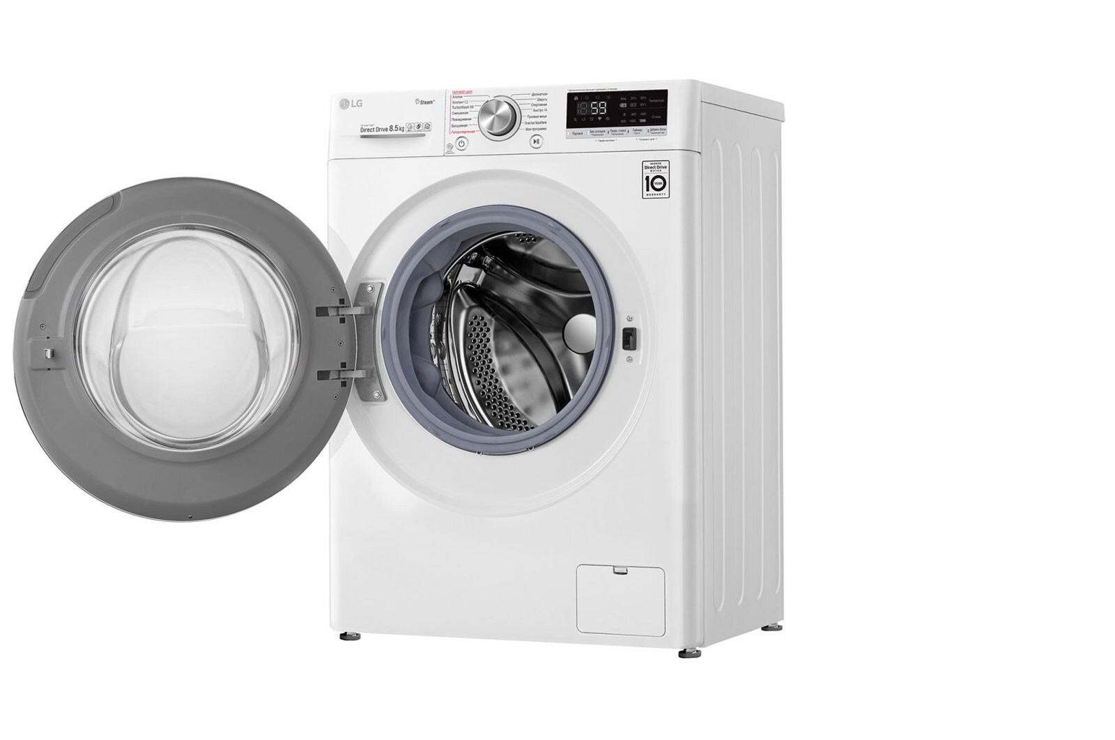 LG Стиральная машина LG F2V7GW1W AI DD™ 8.5 кг, F2V7GW1W