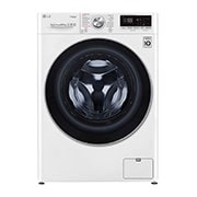 Вид Стиральная машина LG F2V7GW1W AI DD™ 8.5 кг F2V7GW1W спереди