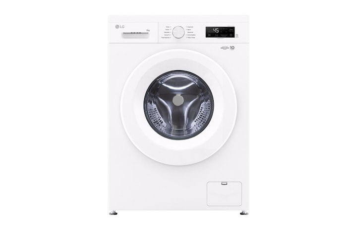 Вид стиральной машины F2Y1NS3W 6 кг - LG DD™ спереди