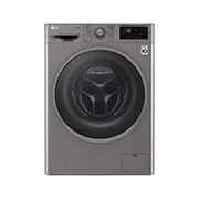 LG Стиральная машина LG с фронтальной загрузкой, 9/5 кг, Стирка и Сушка, 6 движений заботы, F4J6VG8S
