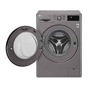 LG Стиральная машина LG с фронтальной загрузкой, 9/5 кг, Стирка и Сушка, 6 движений заботы, F4J6VG8S