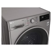 LG Стиральная машина LG с фронтальной загрузкой, 9/5 кг, Стирка и Сушка, 6 движений заботы, F4J6VG8S