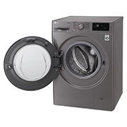 LG Стиральная машина LG с фронтальной загрузкой, 9/5 кг, Стирка и Сушка, 6 движений заботы, F4J6VG8S