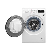 LG Стиральная машина LG с фронтальной загрузкой, 8 кг, Стирка с паром Steam, 6 движений заботы, F4M5TS3W