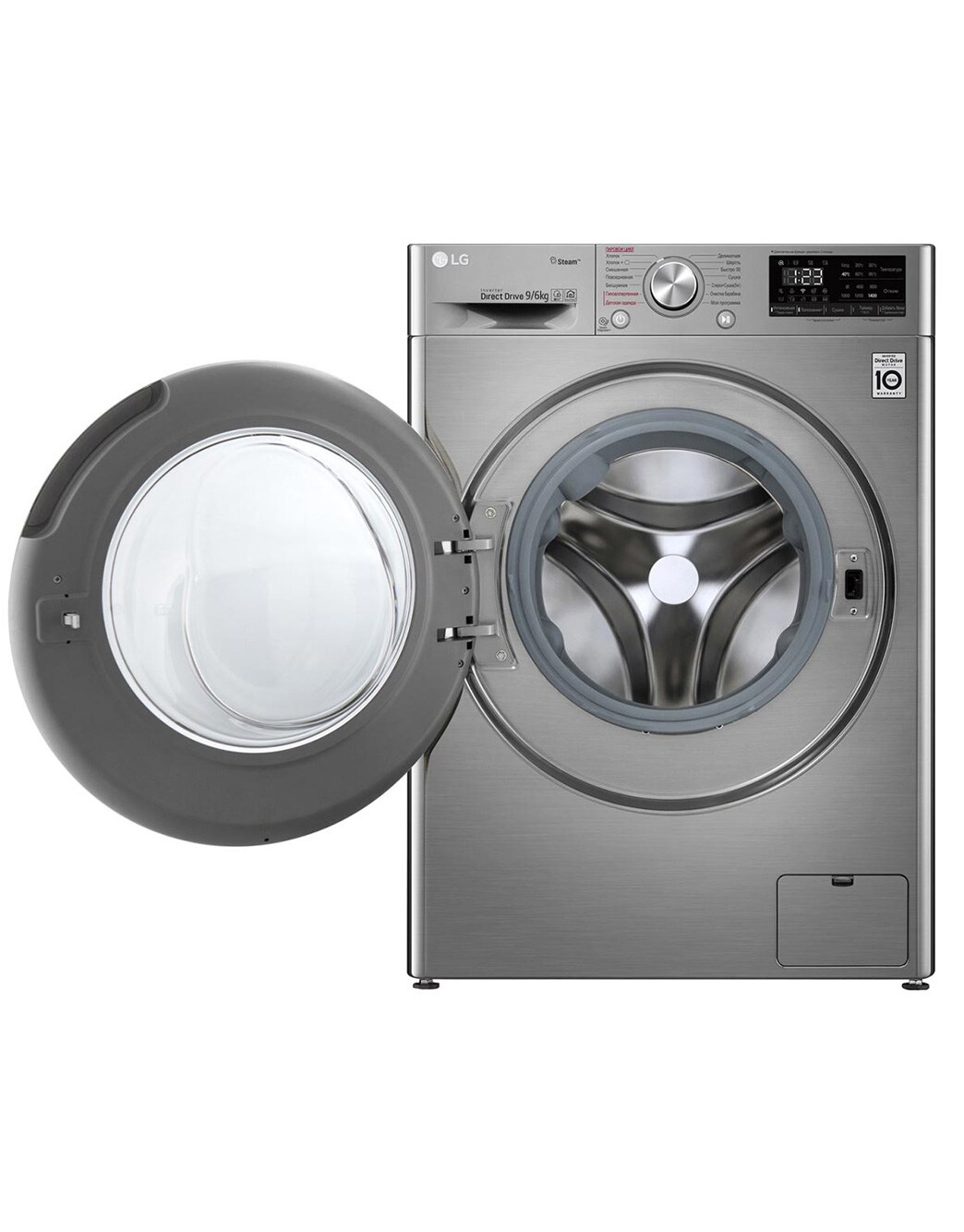 F4V5VG2S Стиральная машина с сушкой LG AI DD™ 9/6 кг | LG KZ