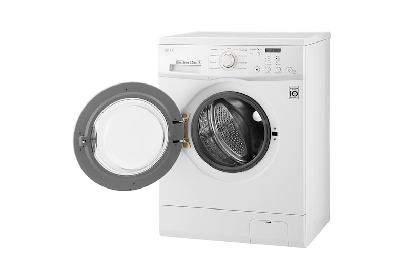 LG Стиральная машина LG с фронтальной загрузкой, 6.5 кг, 6 движений заботы, FH2C3WD