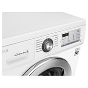 LG Стиральная машина LG с фронтальной загрузкой, 4 кг, 6 движений заботы, Супер Узкая, FH2H3SD2