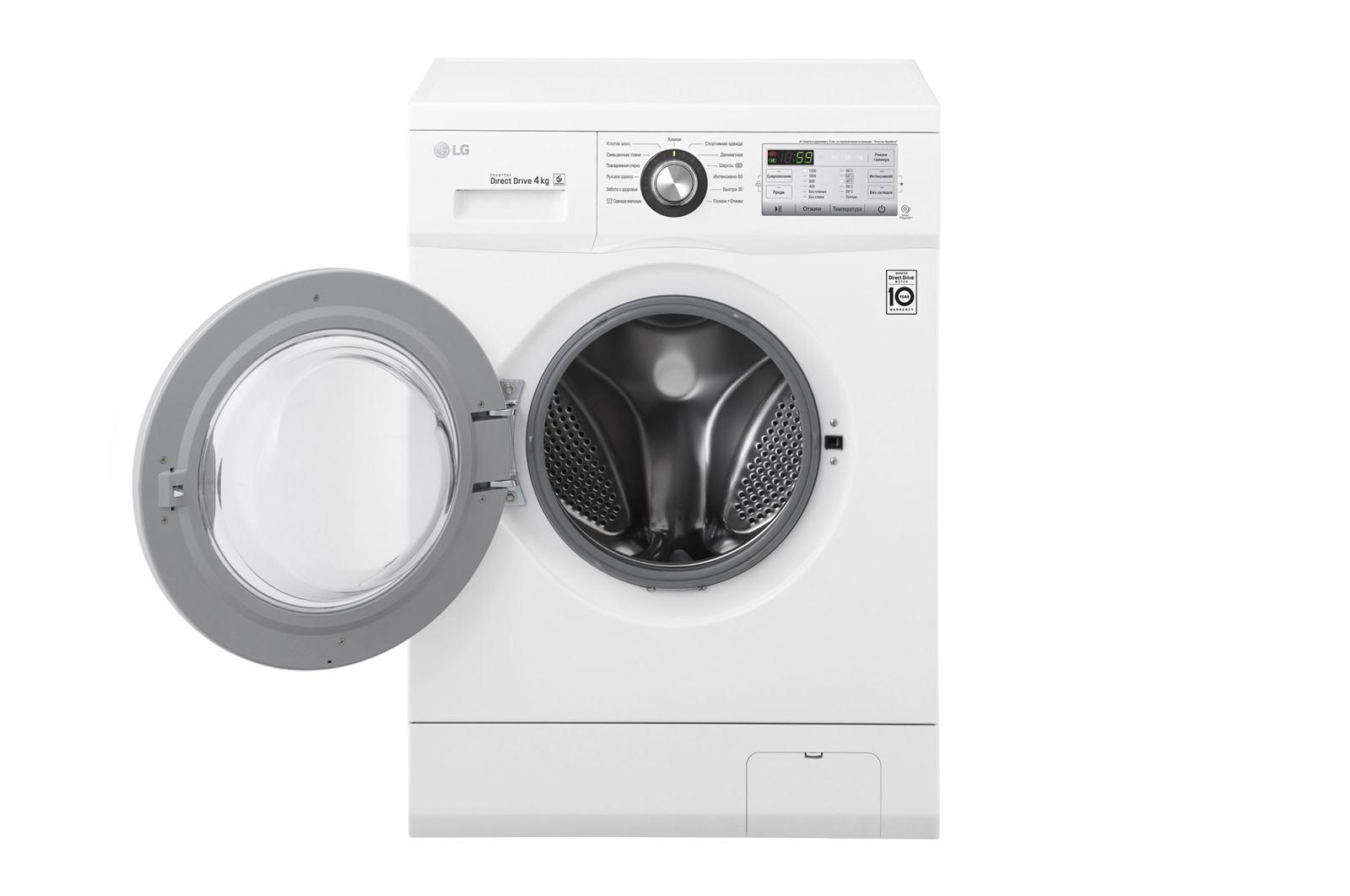 LG Стиральная машина LG с фронтальной загрузкой, 4 кг, 6 движений заботы, Супер Узкая, FH2H3SD2