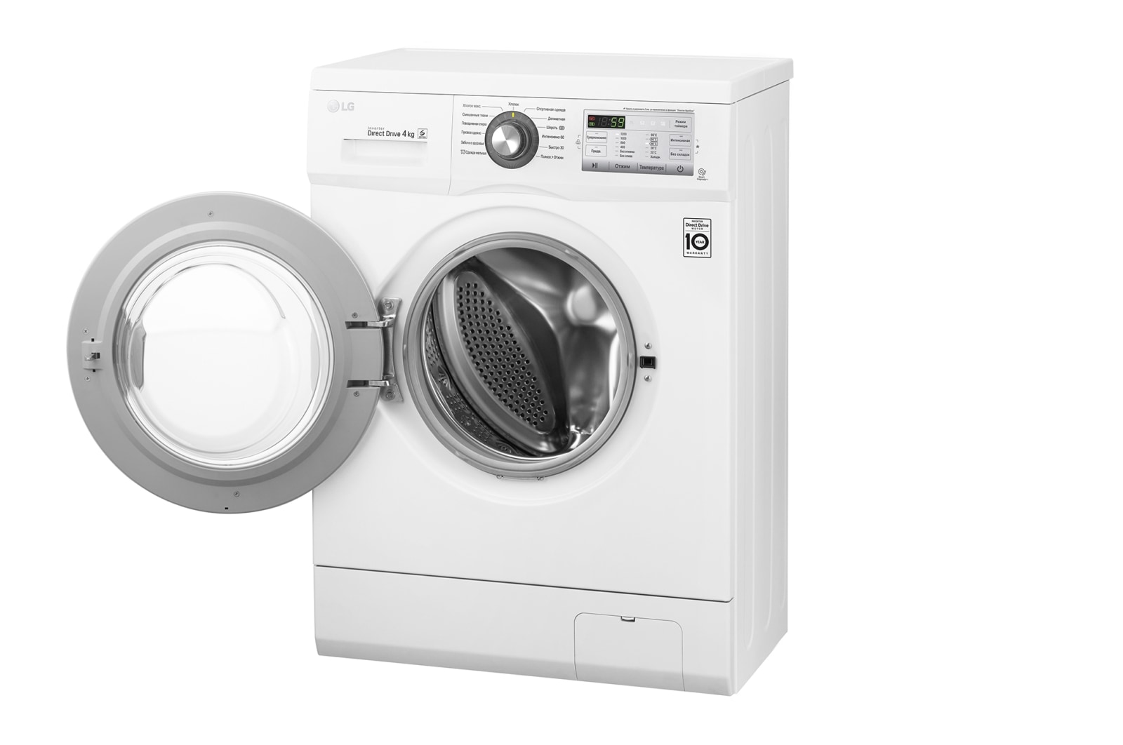 LG Стиральная машина LG с фронтальной загрузкой, 4 кг, 6 движений заботы, Супер Узкая, FH2H3SD2