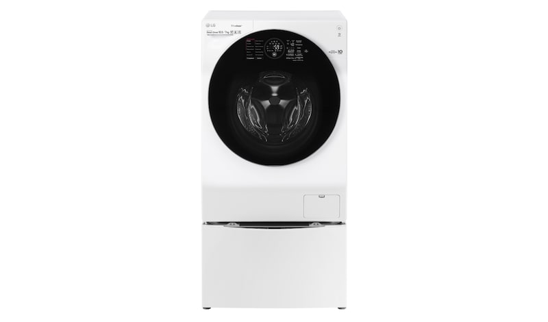 LG Стиральная машина LG FH4G1JCH2N TwinWash с двойной загрузкой, 10.5/7+2 кг, FH4G1JCH2N