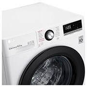 LG Стиральная машина с искусственным интеллектом LG AI DD, 10,5 кг, функция пара Steam™, TW4V3RS6W