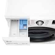 LG Стиральная машина с искусственным интеллектом LG AI DD, 10,5 кг, функция пара Steam™, TW4V3RS6W