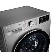 LG Стиральная машина с искусственным интеллектом LG AI DD, 10.5 кг, стирка с паром Steam, TurboWash59, ThinQ, TW4V7RW9T
