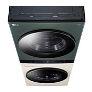 LG Стиральная машина + Сушка LG WashTower, AI DD™ 18/16 кг, W1S1CVKK2HM