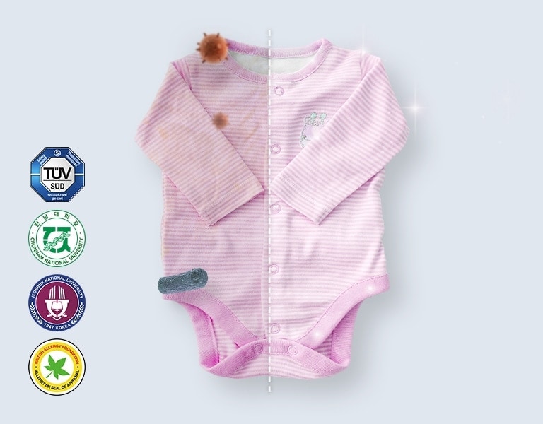 Удаление до 99,9% аллергенов