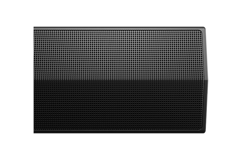 Soundbar front close-up