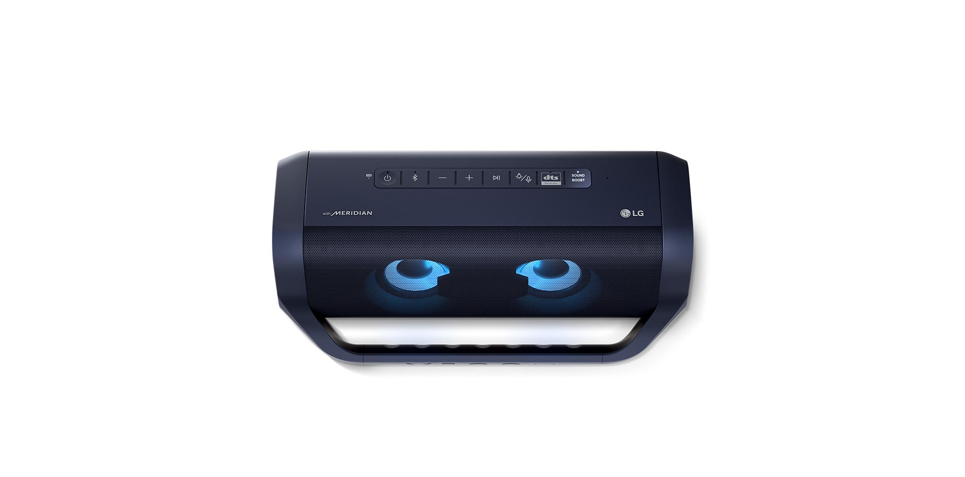 As sound boost button is pressed, there are ripples effect which represent sound waves.
