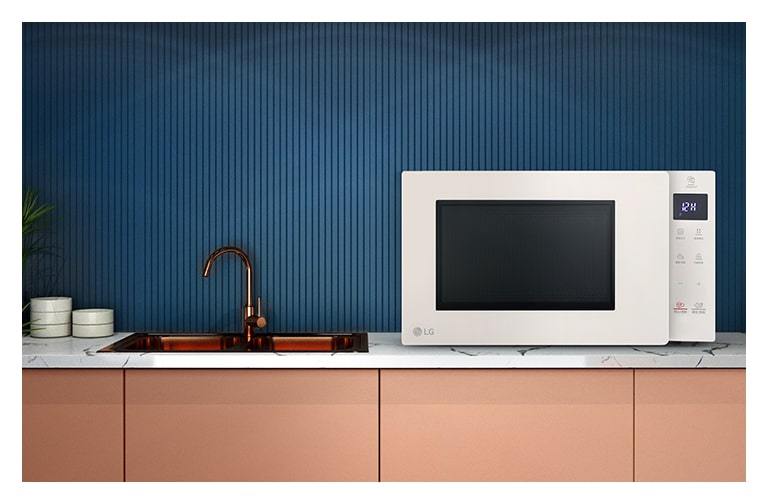 Данный товар относится к коллекции LG Objet Collection NeoChef цвета «кристально-бежевый». Изделия бежевого цвета гармонично вписываются в кухонный интерьер, выполненные в различных цветовых решениях.