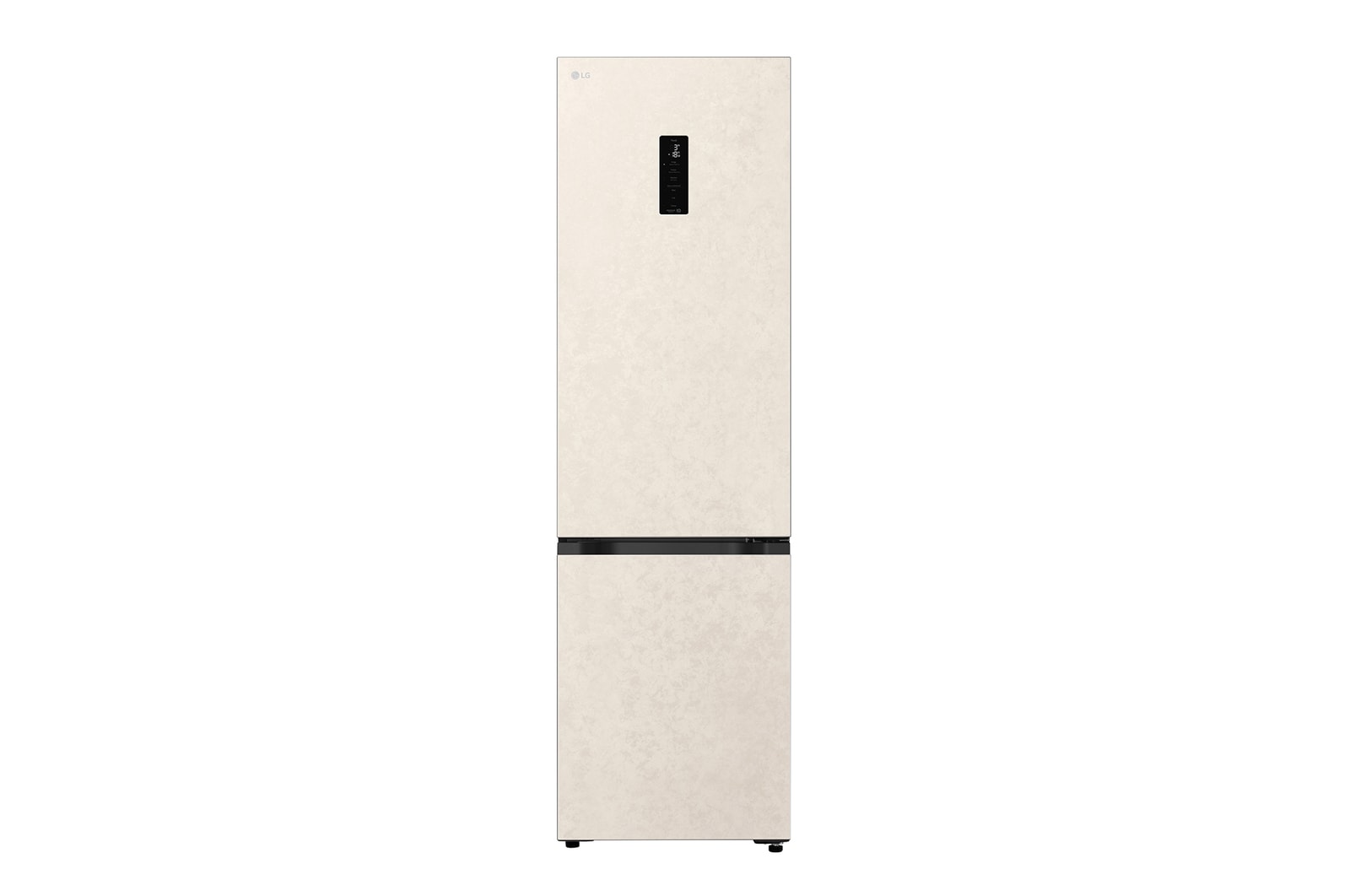 Front view of Холодильник с нижней морозильной камерой LG GC-B509EETM с технологией Zero Clearance™, 375 л GC-B509EETM