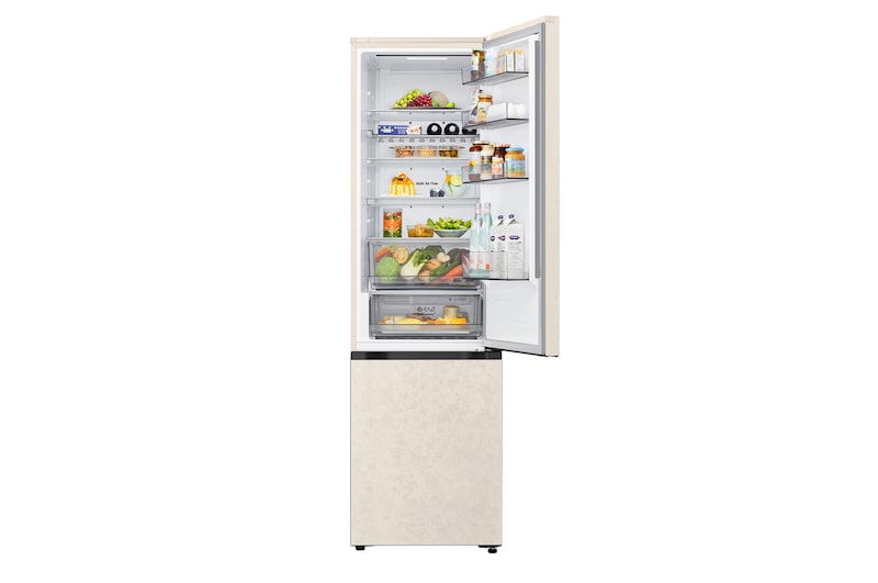 Lower view of LG fridge freezer (GC-B509EETM)