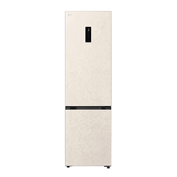 Front view of Холодильник с нижней морозильной камерой LG GC-B509EETM с технологией Zero Clearance™, 375 л GC-B509EETM