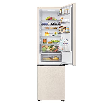 Lower view of LG fridge freezer (GC-B509EETM)