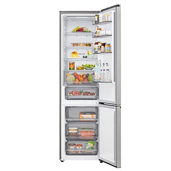 LG fridge freezer (GC-B509EMLM) front view showing DoorCooling+™ vent