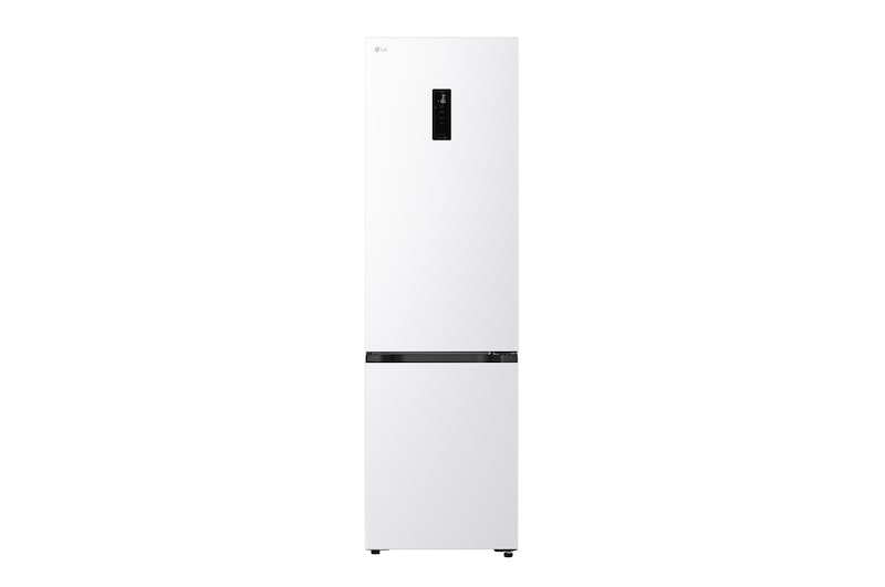 Front view of Холодильник с нижней морозильной камерой LG B509EQLM с технологией Zero Clearance™, 375 л GC-B509EQLM