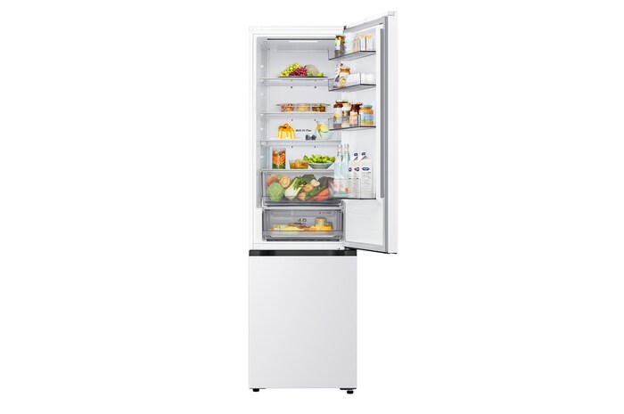 Lower view of LG fridge freezer (GC-B509EQLM)