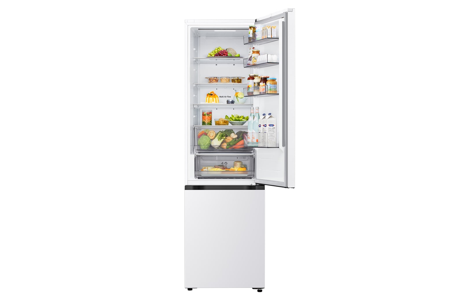 Lower view of LG fridge freezer (GC-B509EQLM)