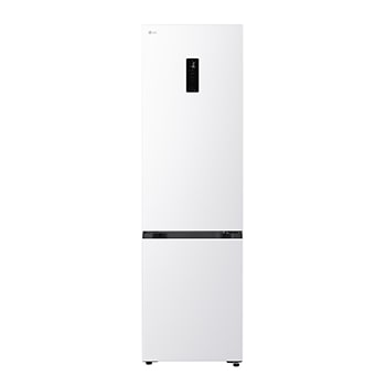 Front view of Холодильник с нижней морозильной камерой LG B509EQLM с технологией Zero Clearance™, 375 л GC-B509EQLM