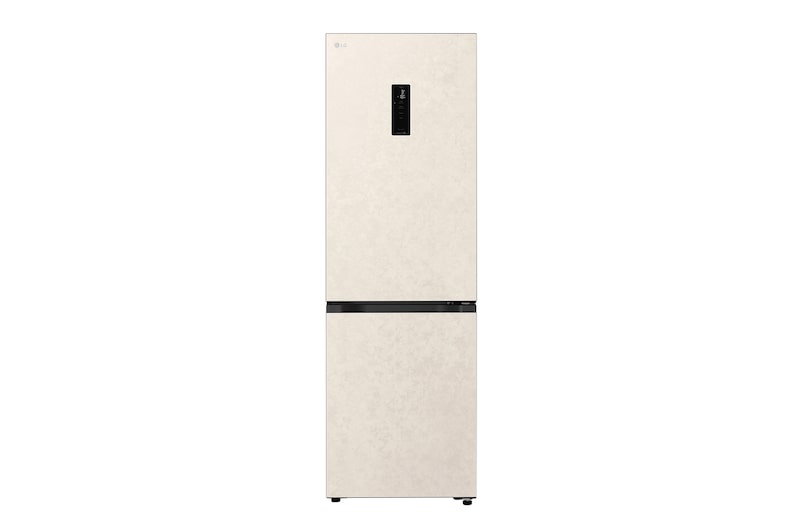 Front view of Холодильник с нижней морозильной камерой LG GC-B459EELM с технологией Zero Clearance™, 333 л GC-B459EELM